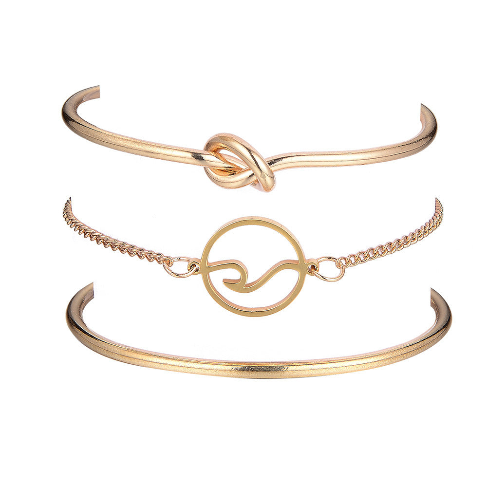 Wave Bracelet Set